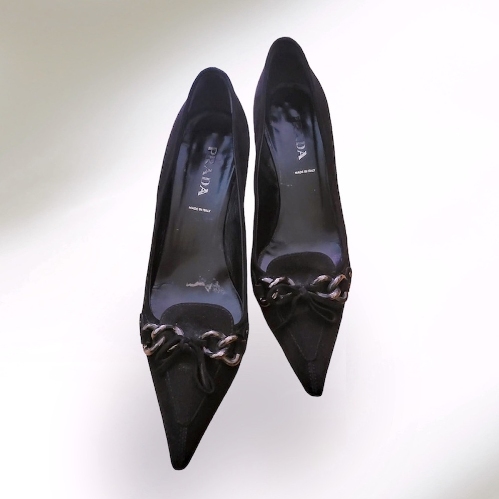 Vintage Prada Kitten Heels